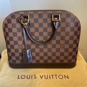 Louis Vuitton Alma PM in Damier Ebene